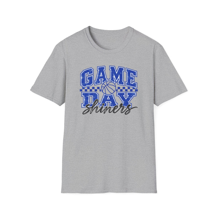 Game Day Shiners T-Shirt — Basketball Fan Tee