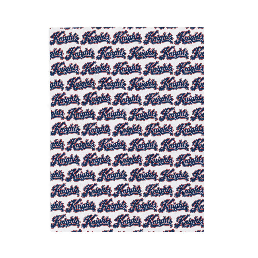 Knights Team Logo Cozy Throw