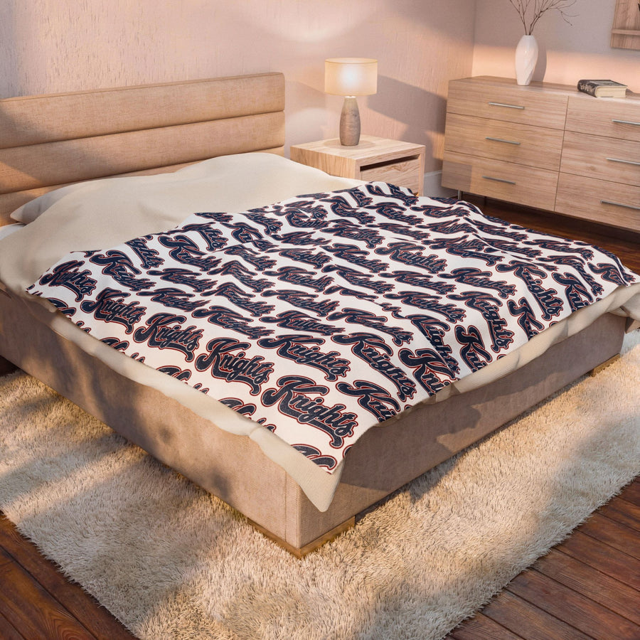 Knights Team Logo Cozy Throw