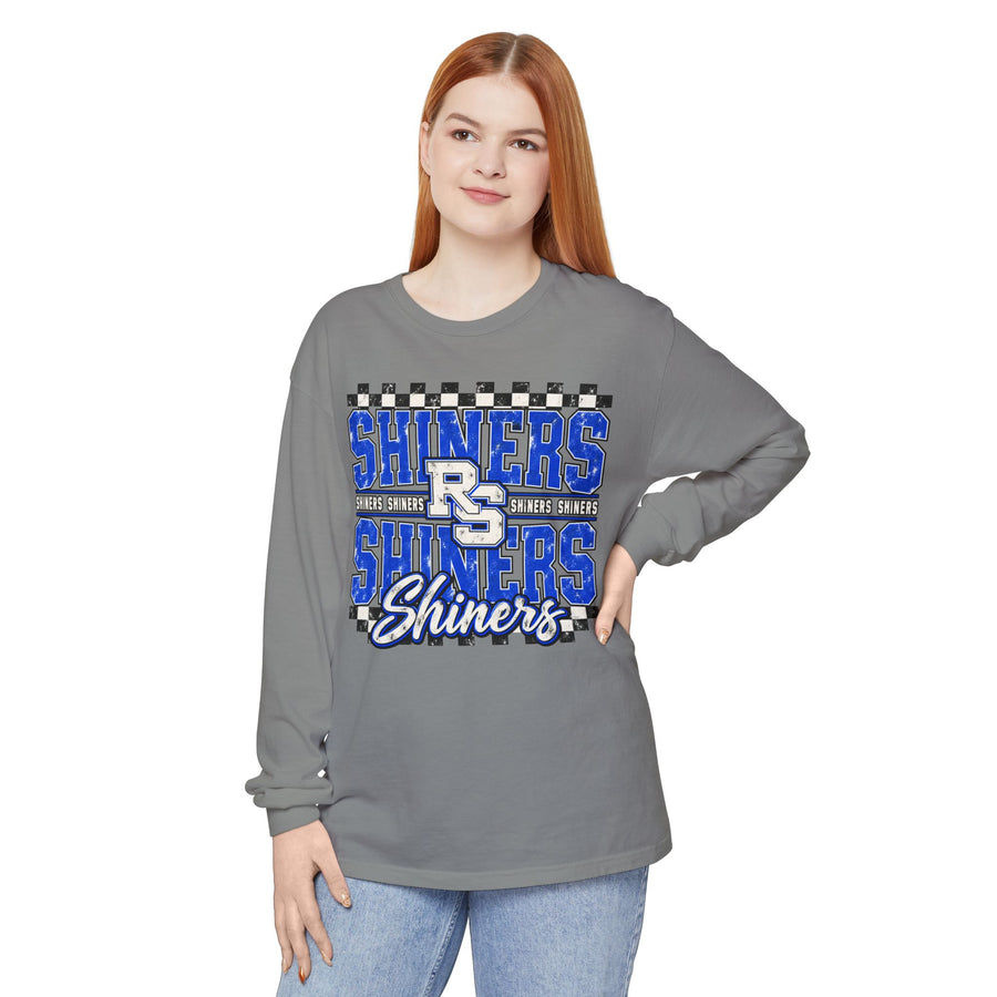 Checkered Shiners Long Sleeve Tee