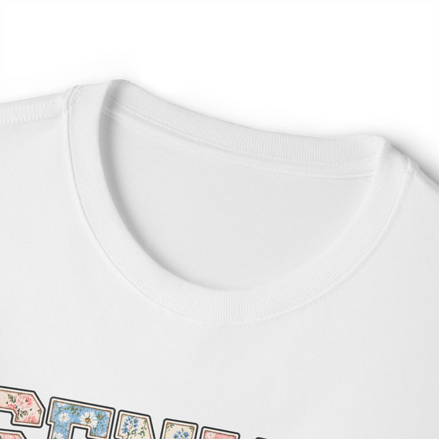 Senior Class of 2026 Floral Oversized Tee