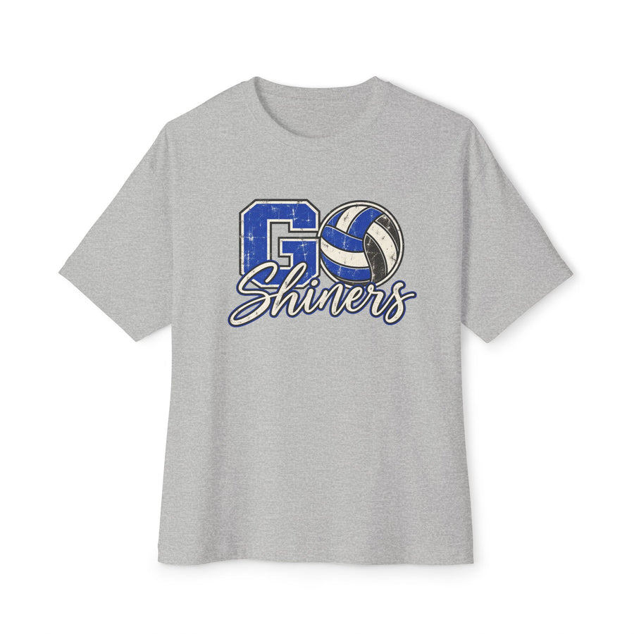 "Go Shiners" Volleyball Oversized Tee