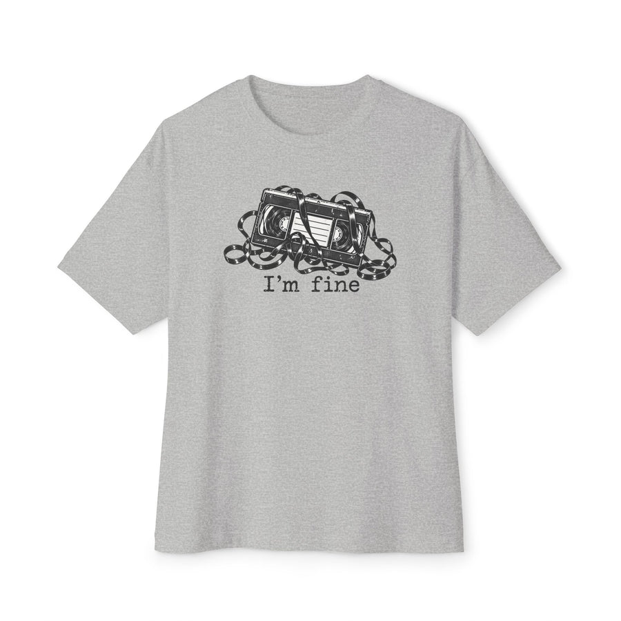 "I'm Fine" Oversized Tee