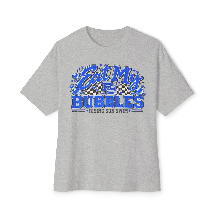 "Eat My Bubbles" Swim Oversized Tee