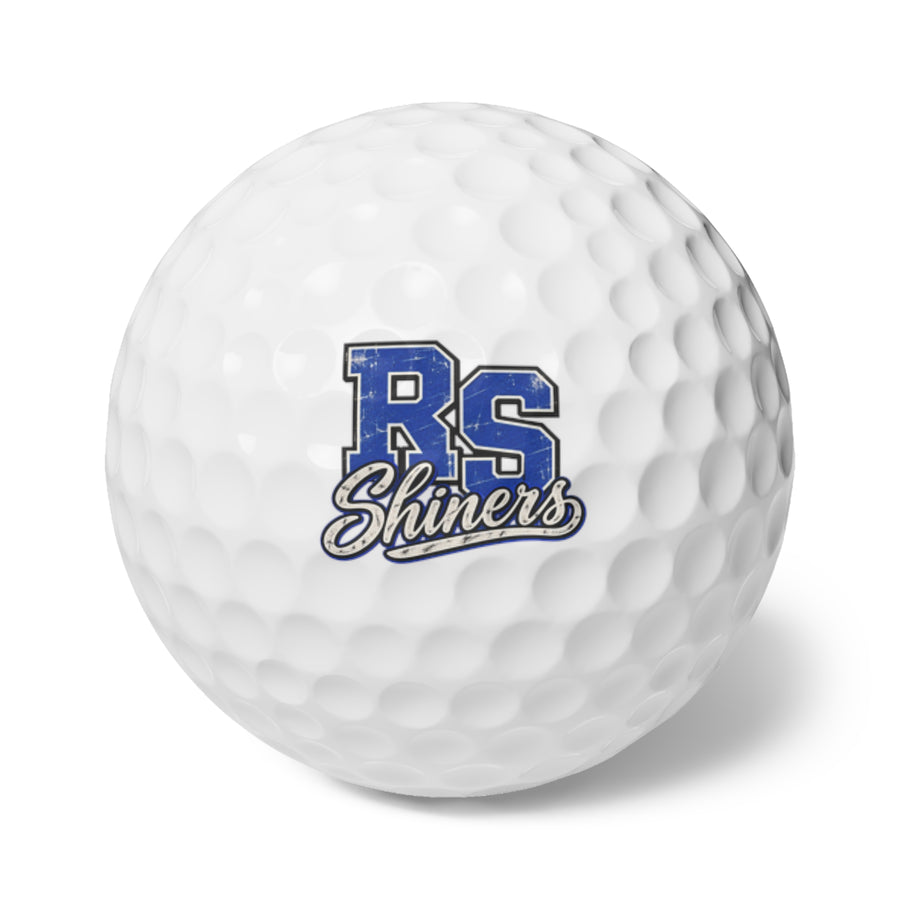 RS Shiners Golf Balls, 6pcs