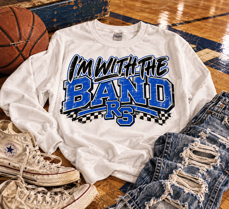 "I'm With The Band" Crewneck Sweatshirt