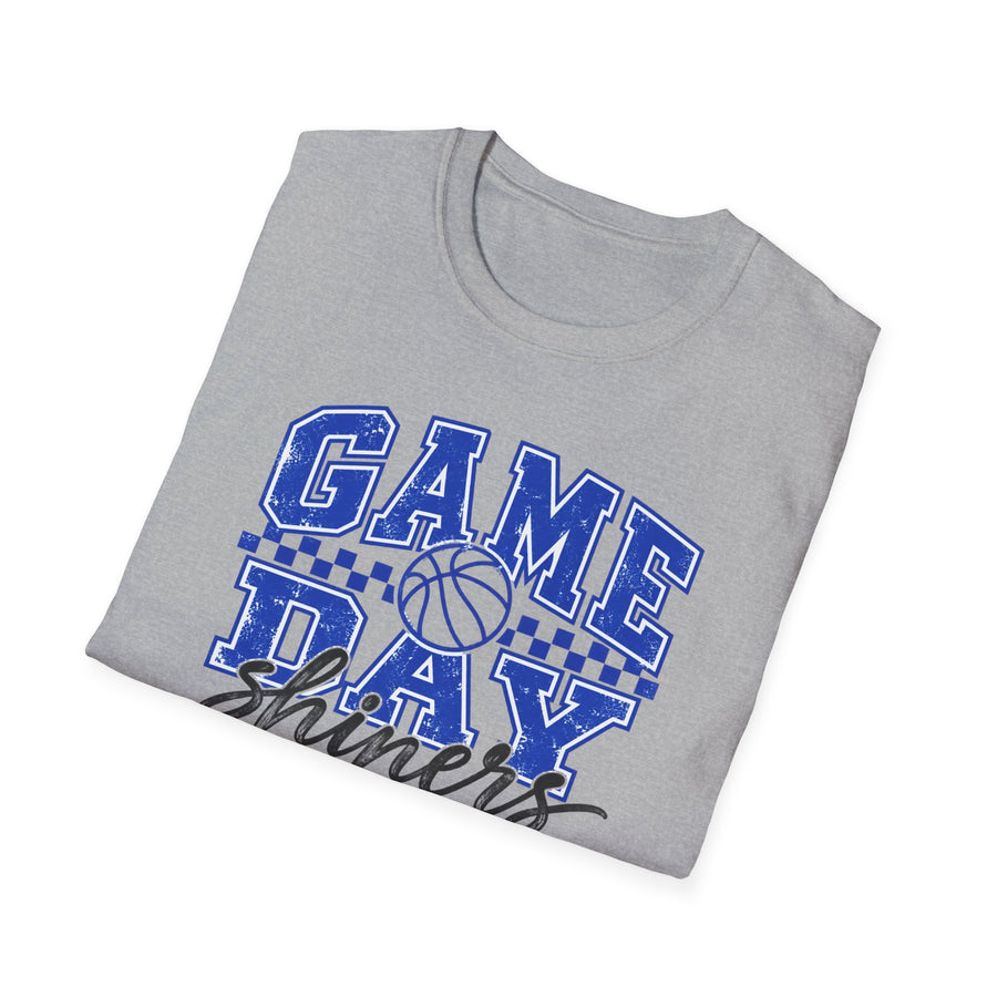 Game Day Shiners T-Shirt — Basketball Fan Tee
