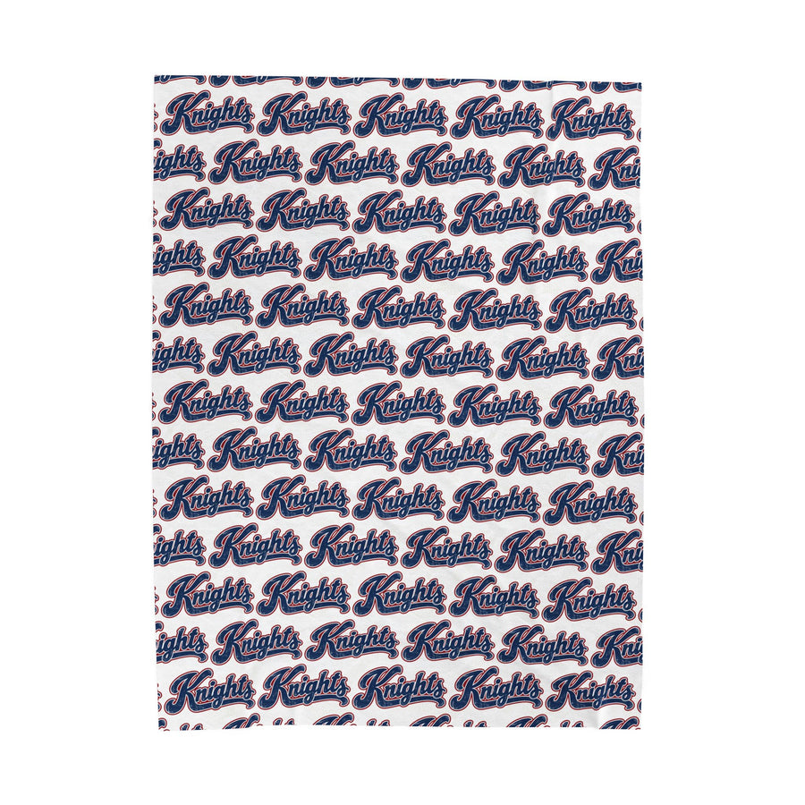 Knights Team Logo Cozy Throw