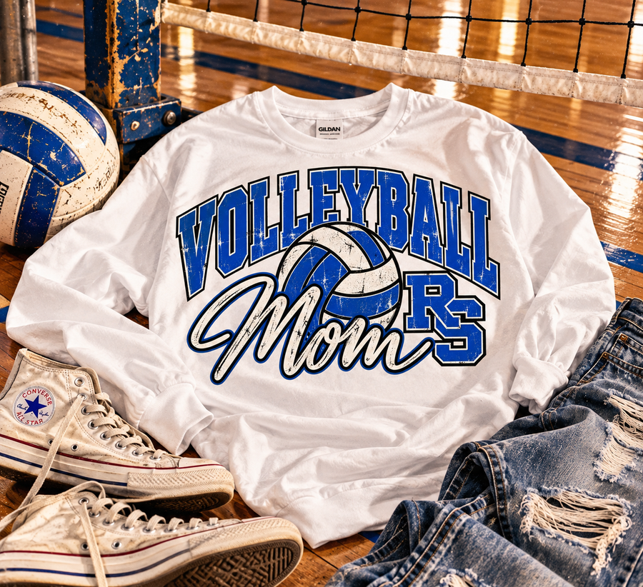 "Volleyball Mom" Crewneck Sweatshirt
