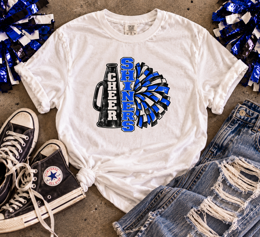 "Shiners Cheer" Oversized Tee