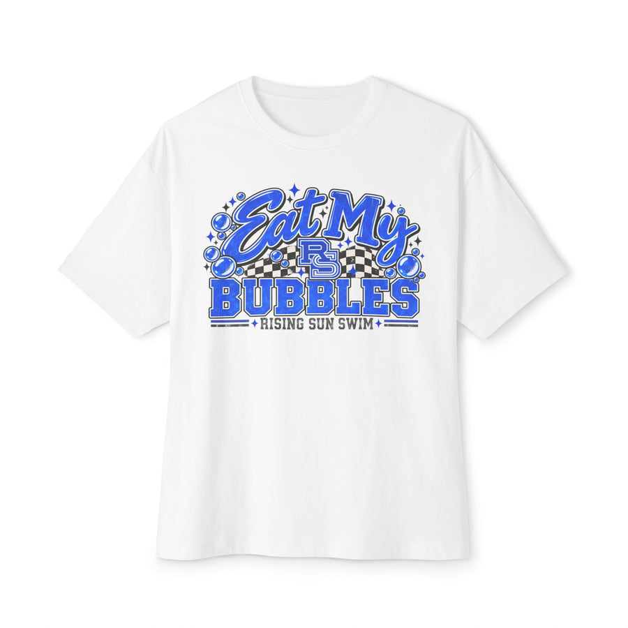 "Eat My Bubbles" Swim Oversized Tee