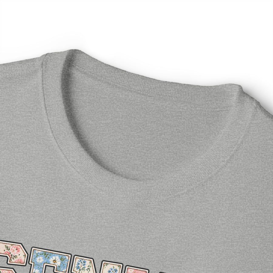 Senior Class of 2026 Floral Oversized Tee