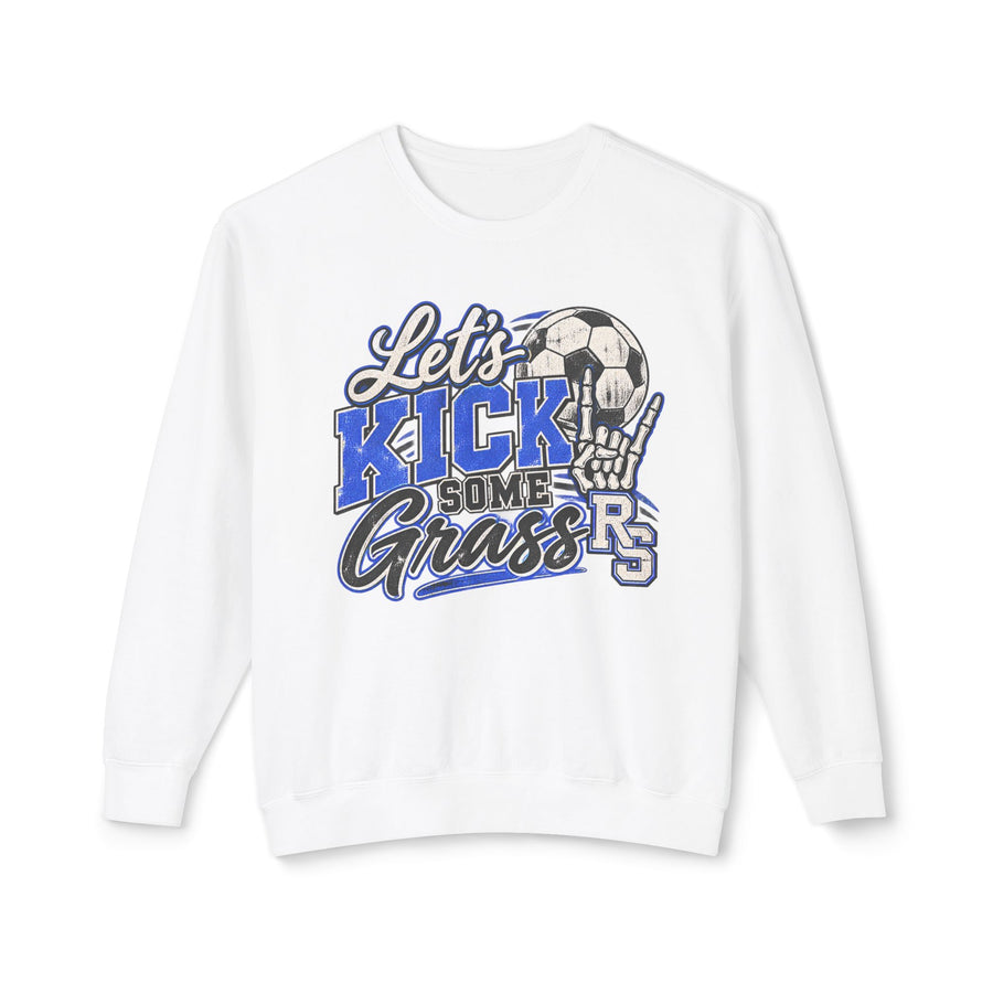 "Lets Kick Some Grass" Crewneck Sweatshirt