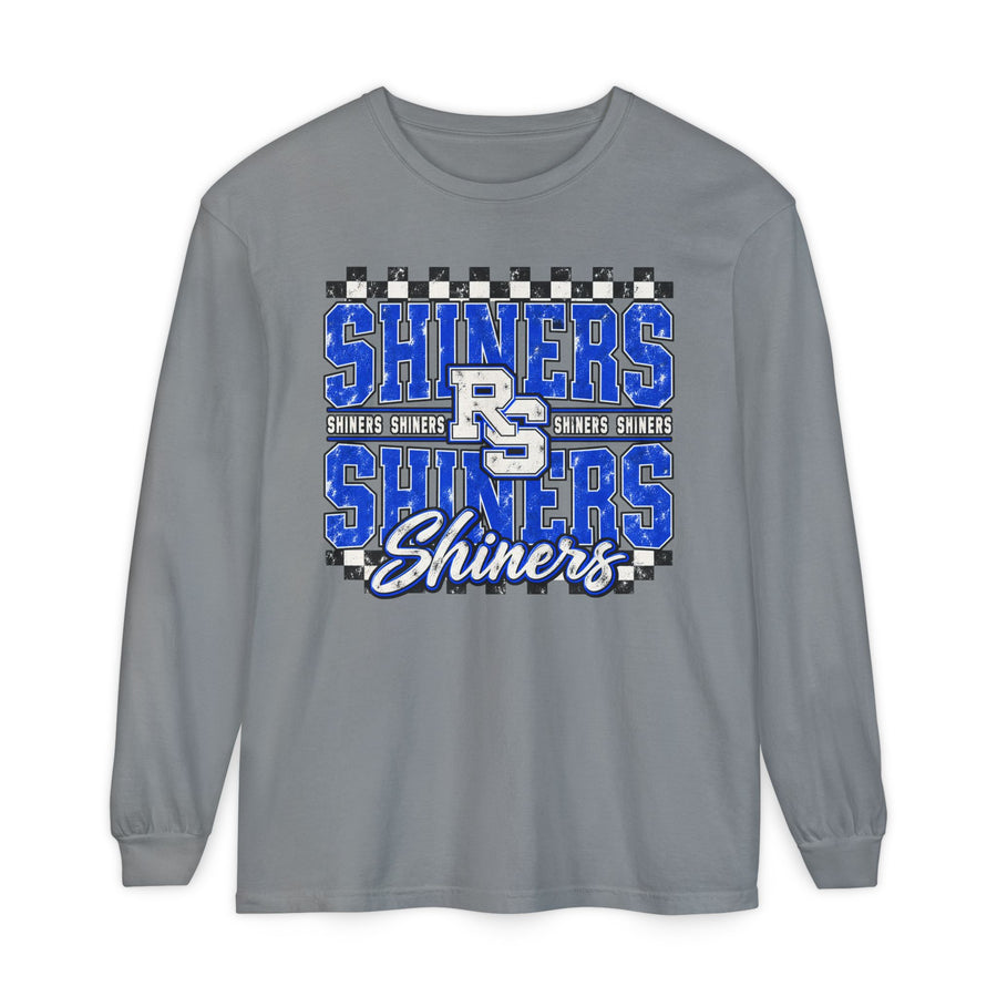 Checkered Shiners Long Sleeve Tee