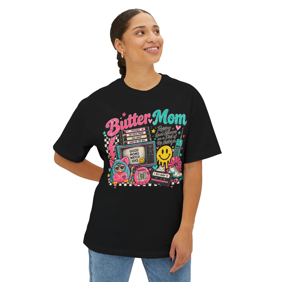 "Butter Mom" Oversized Tee