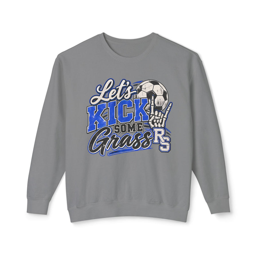 "Lets Kick Some Grass" Crewneck Sweatshirt