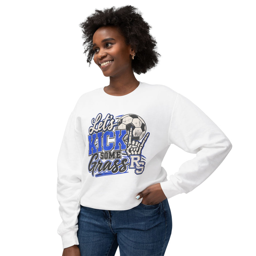 "Lets Kick Some Grass" Crewneck Sweatshirt