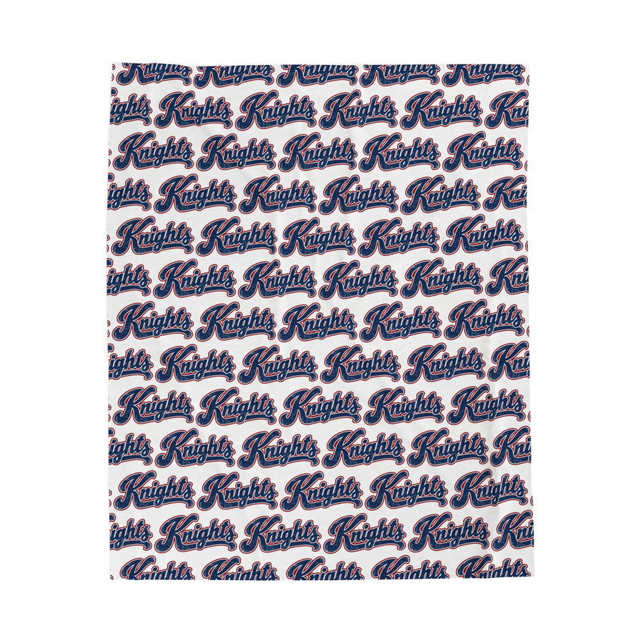 Knights Team Logo Cozy Throw