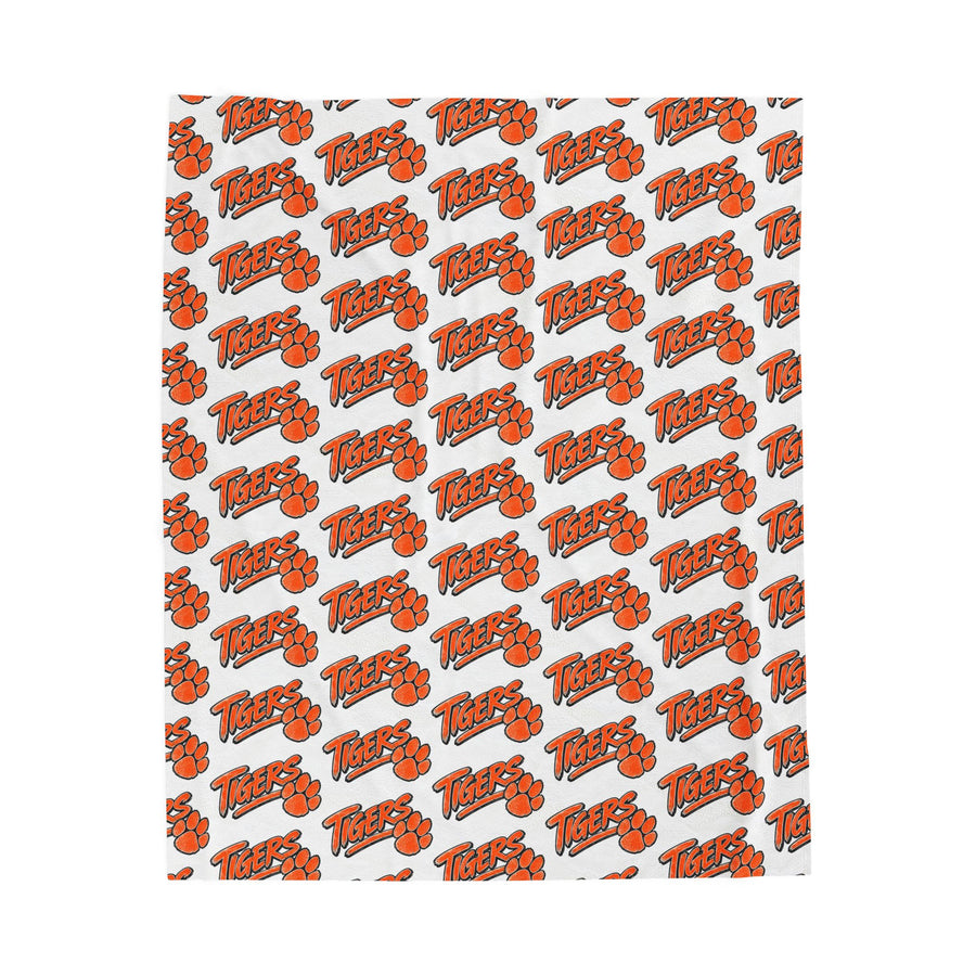 Tigers Team Logo Cozy Throw