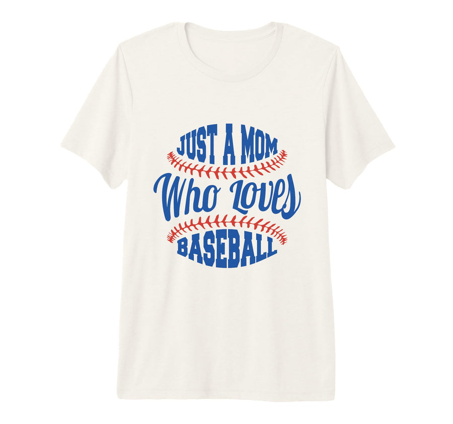 Baseball Mom Funny Mothers Day Sport T-Shirt - Novelty Apparel for Adults