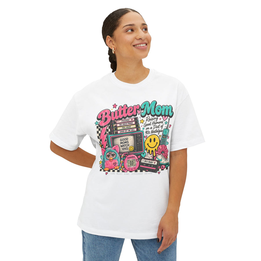 "Butter Mom" Oversized Tee