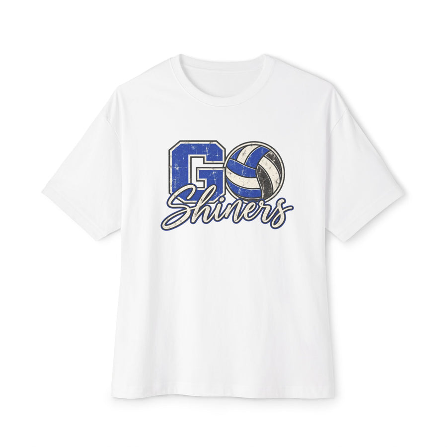 "Go Shiners" Volleyball Oversized Tee