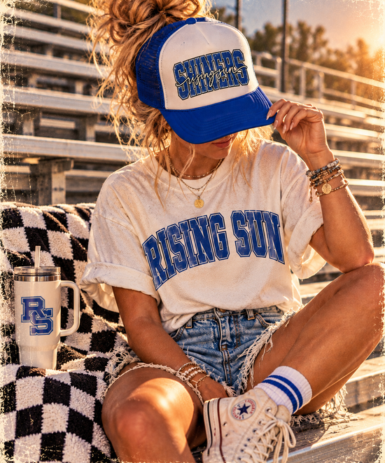 "Rising Sun" Oversized Tee