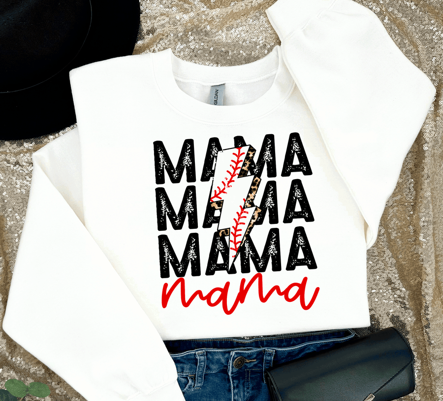 Baseball Mom LIghtning Bolt, Baseball Mom Shirt, Baseball Shirt For Women, Sports Mom Shirt, Mothers Day Gift, Family Baseball Shirt, Baseball Lover