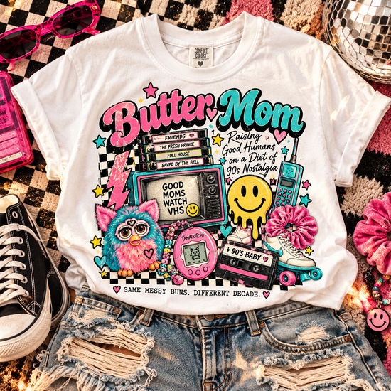 "Butter Mom" Women’s Crop Top